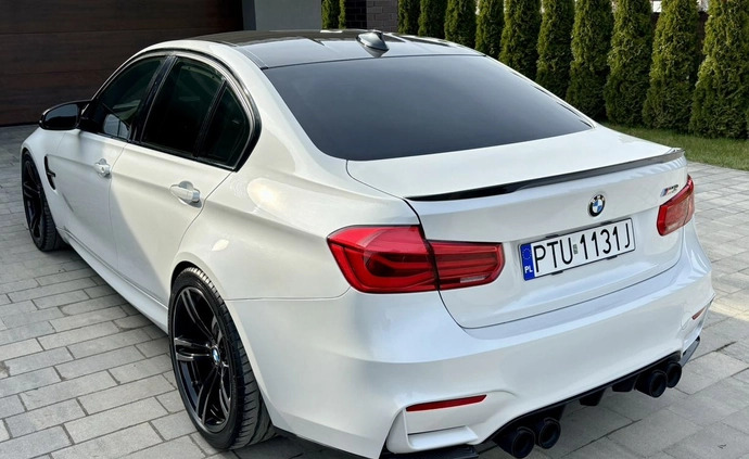 BMW M3 cena 169000 przebieg: 64500, rok produkcji 2016 z Chmielnik małe 781